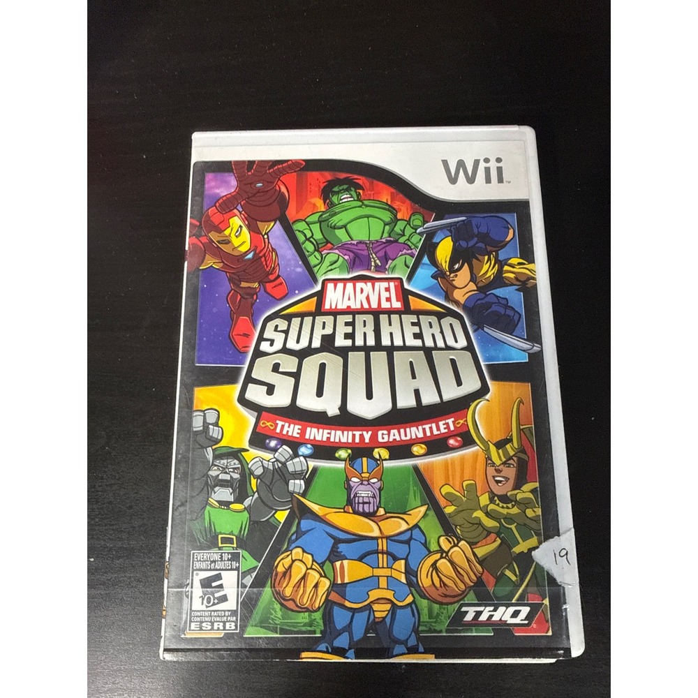 Marvel Super Hero Squad The Infinity Gauntlet Nintendo Wii THQ Marvel Game